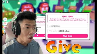 🔴LIVE PLS Donate - tặng 999+ give robux miễn phí và blox fruits MOCHI v2 khi kênh 20.000 sub