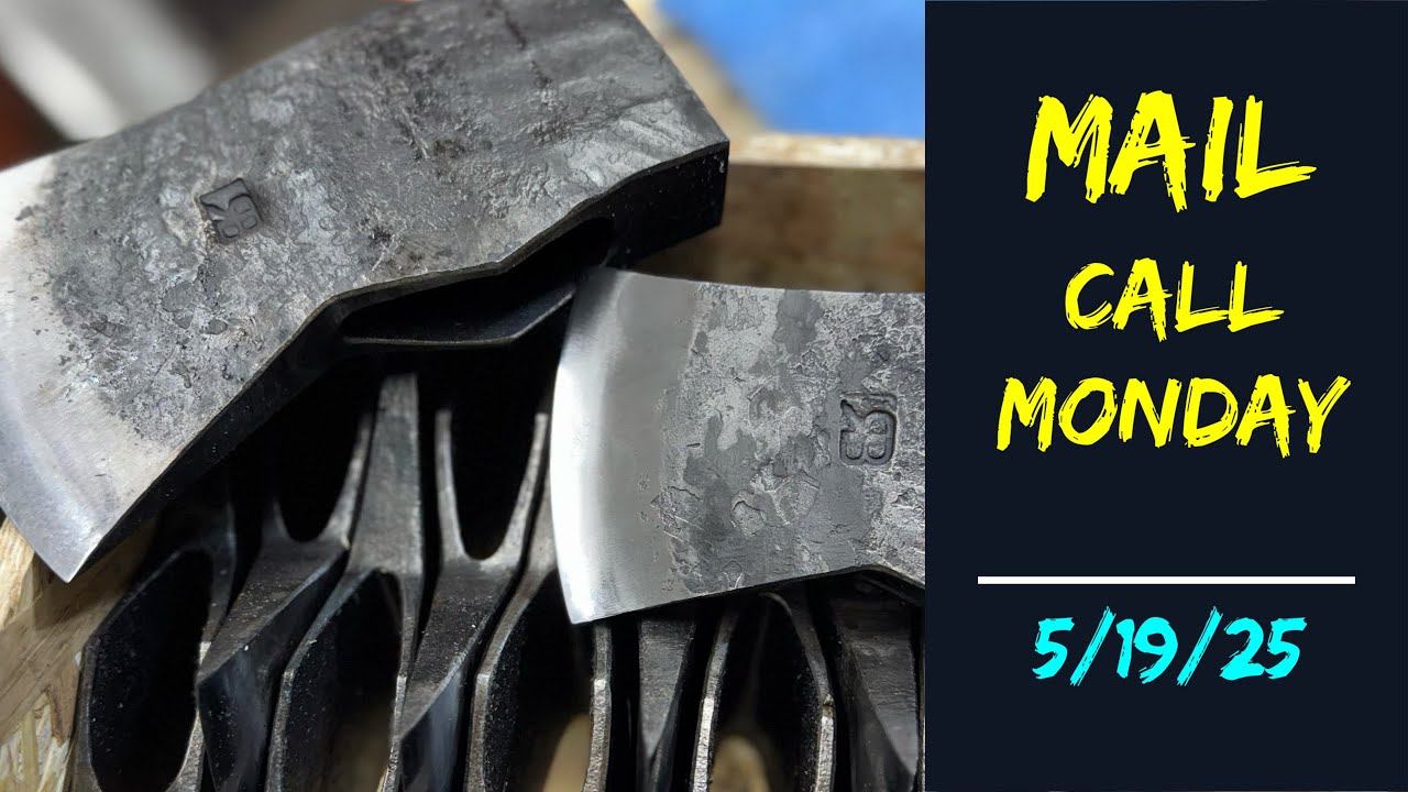 Mail Call Monday (5/19/25) A very cool mallet, more REDBEARD KENTUCKYS and a Mississippi Pack Axe?