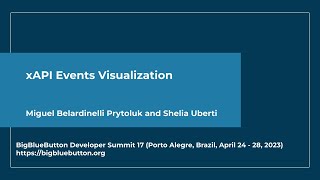 #bbbdev17: xAPI Events Visualization (Short Demo)