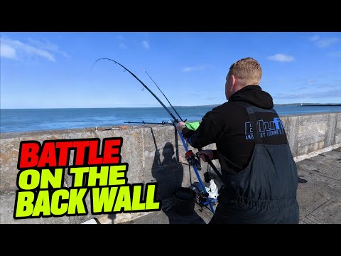 BATTLE ON THE BACK WALL ‼️ Blufin Juniors Spring Open Match | Holyhead Breakwater Fishing
