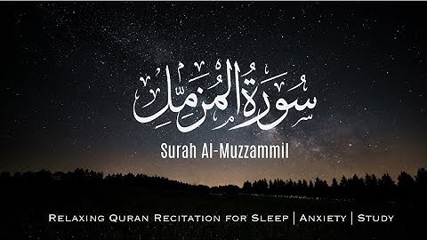 "أرح سمعك.. تلاوة هادئة تريح القلب 🖤😴 | ساعة كاملة ⏳🎧 القارئ عبد الرحمن مسعد | سورة المزمل"