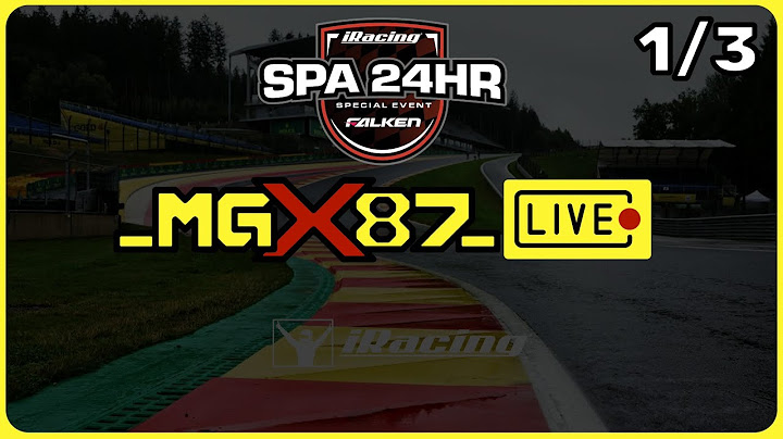 iRacing- Livestream | 24h Spa 2025 |  Mein erstes 24h-Rennen mit Team Valhalla E-Racing | Teil 1/3