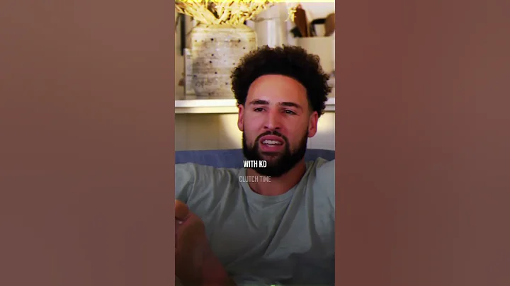 Klay Thompson on playing alongside Kevin Durant 😱 #shorts