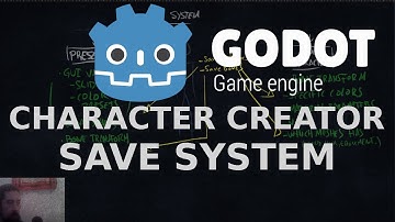 Godot Character Creator Overview / Save System