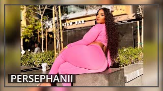 Persephanii: American Plus Size Model | From Basketball Courts to Runways