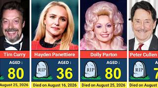 Información 💔 Celebrities Who Died In August 2026 Actualización