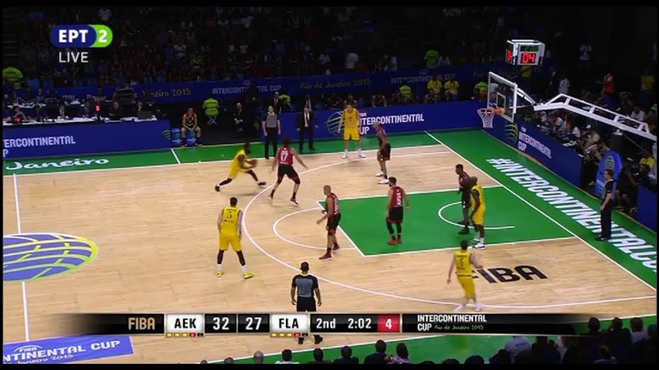 ΑΕΚ-Φλαμένγκο 86-70 FULL GAME Τελικός Intercontinental Cup 17-2-2019