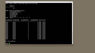 How and When to use Oracle's Boolean Data Type