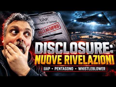 Video UFO DISCLOSURE: Nuove Rivelazioni dal Pentagono | Whistleblower, UAP e File Segreti