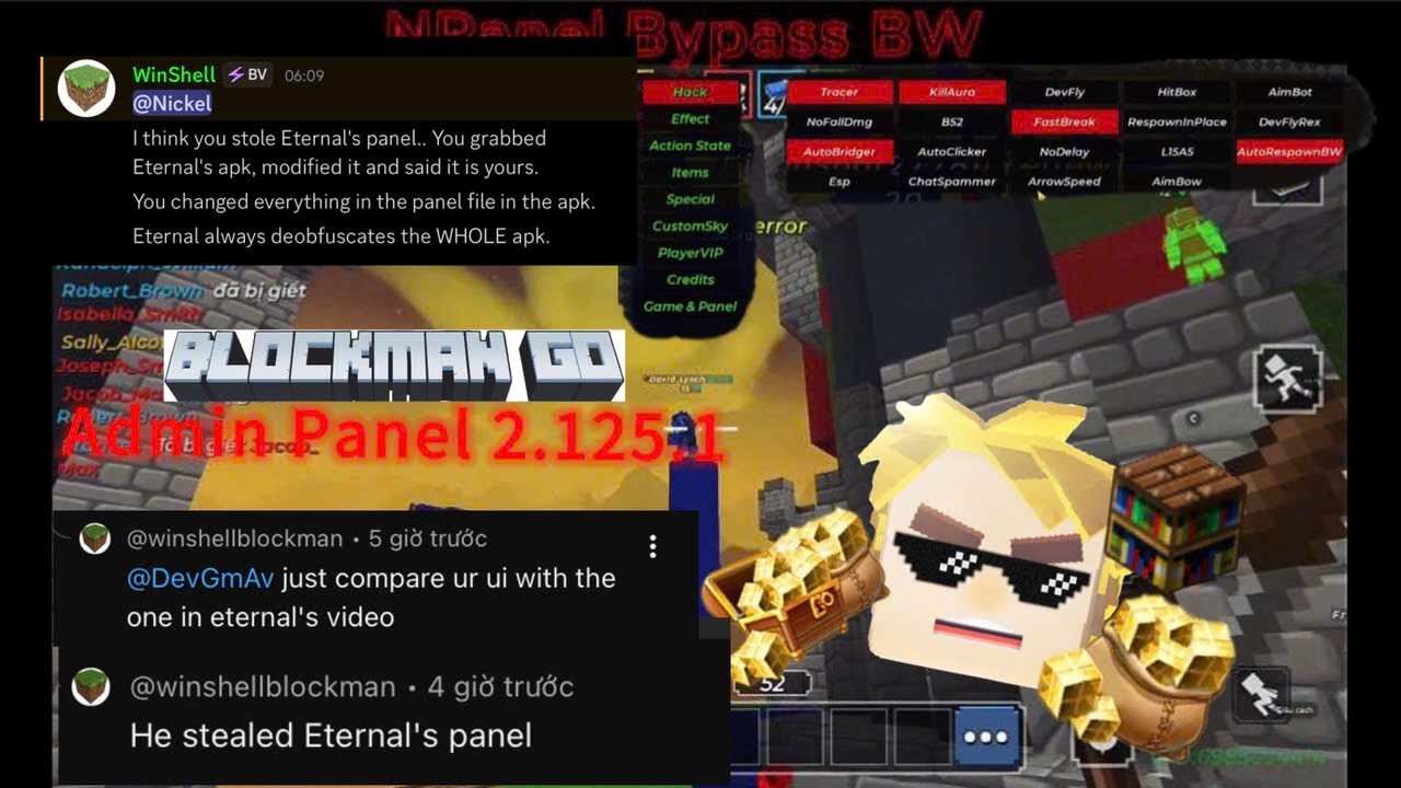 Blockman Go Admin Panel 2.126.2 |NPanel 1.4 Beta - YouTube