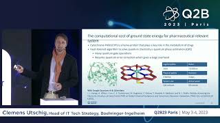 Q2B 2023 Paris | Perspective on Challenges & Opportunities in Life Science | Clemens Utschig-Utschig