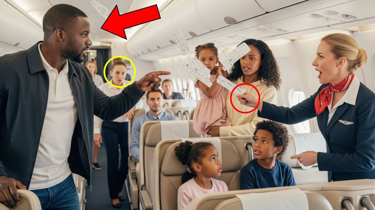 Flight Attendant Refuses to Let Black Family Sit Together—Later Learns the Father Owns the Airline