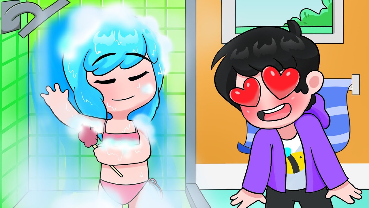 ¡ESPIÓ A SRTACATANA EN LA DUCHA! 😱😳 ¿ME DESCUBRE? 😲 SRJUANCHO ROBLOX BROOKHAVEN ROLEPLAY