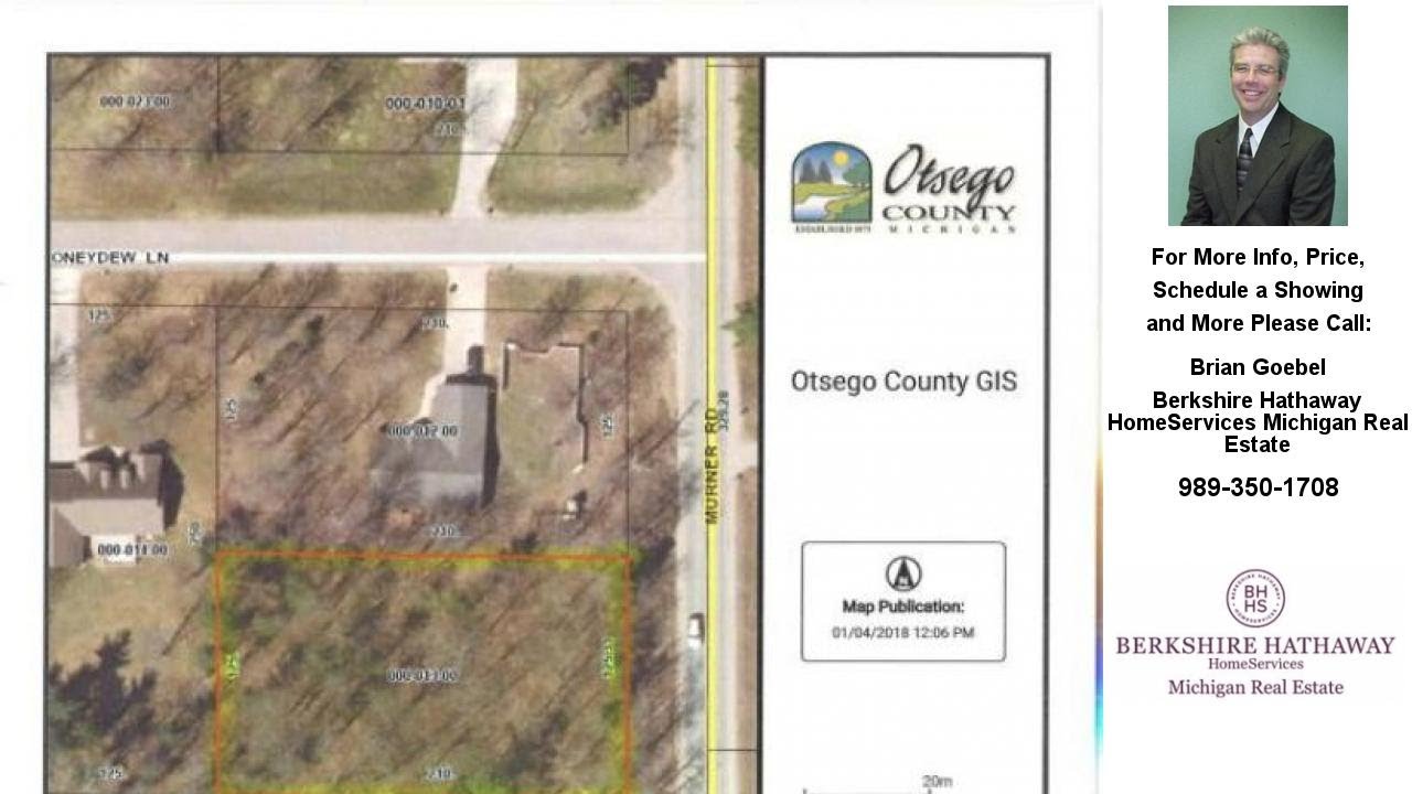 Murner Road, Gaylord, MI Presented by Brian Goebel.
