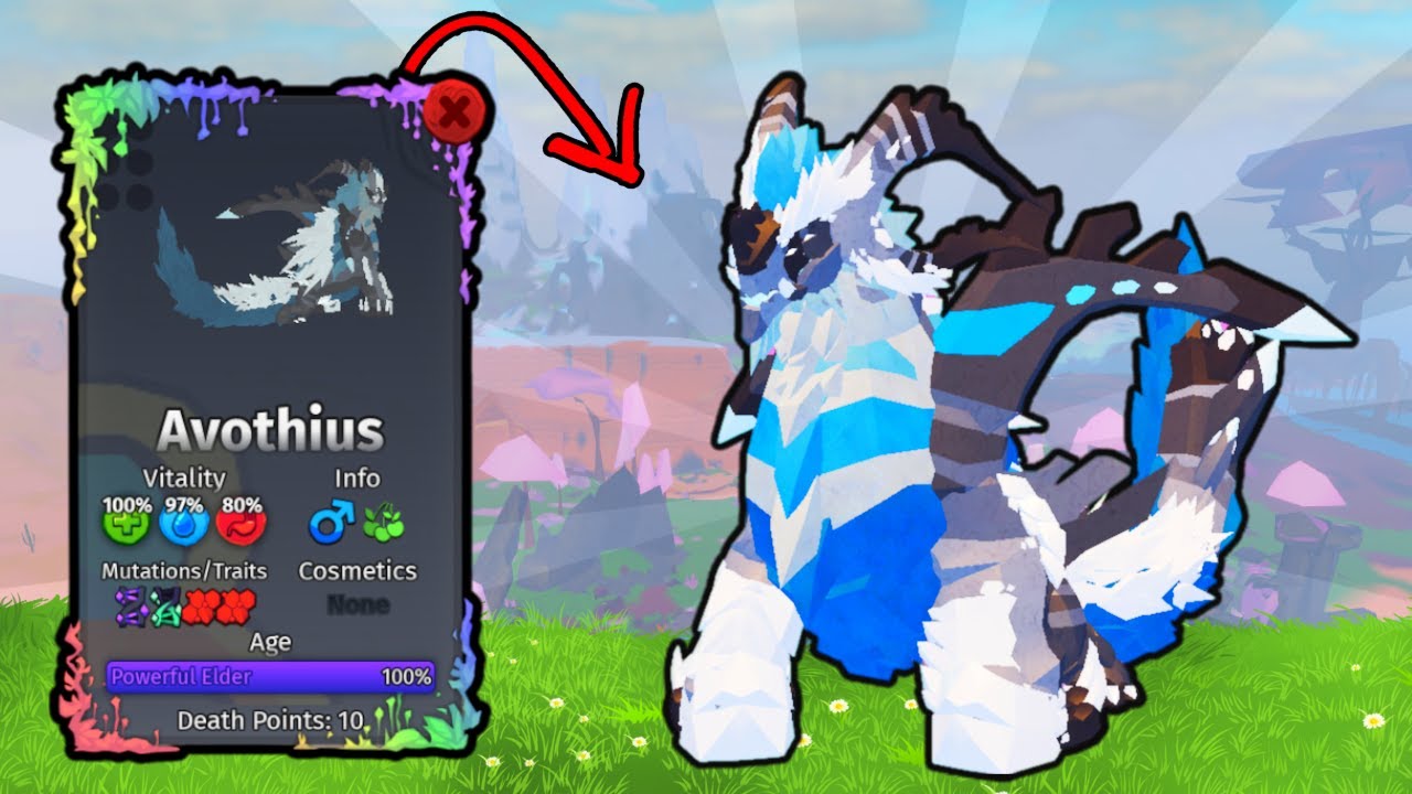 Avothius: the FROST BEHEMOTH – Creatures of Sonaria (KOSING)