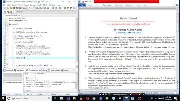 Money Exchange Program C++