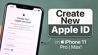 How To Create A New Apple ID On iPhone Max - iOS 27