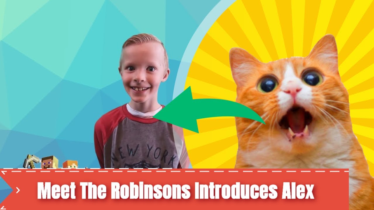 Meet The Robinsons Introduces Alex Robinson! Join us, Subscribe and