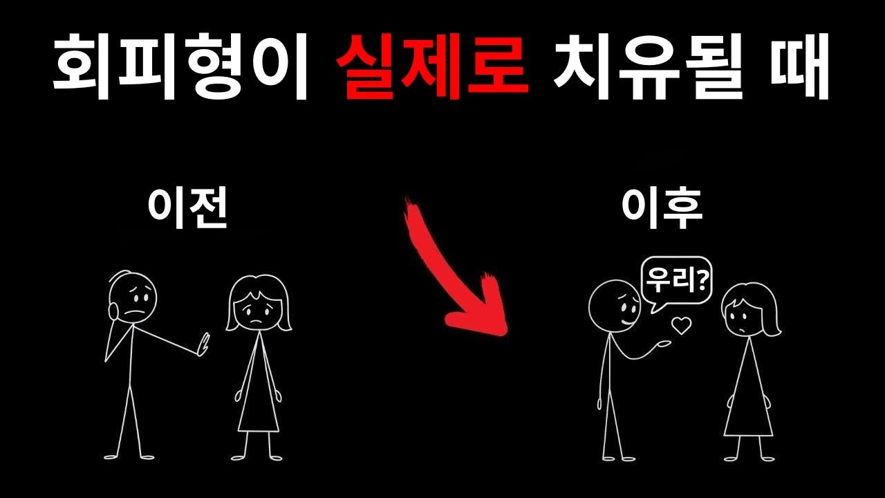 회피형 성격의 사람이 실제로 치유 중이라는 5가지 징후 (단순히 치유하는 척하는 것이 아님)