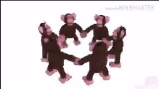 Circle Monkey earrape