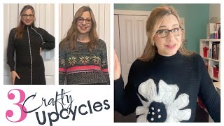 3 CRAFTY Sweater Upcycles! by Catherine Sews 26,731 views 6 months ago 26 minutes