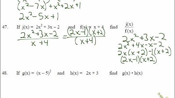 Honors Algebra 2 Unit 6 Review Solutions