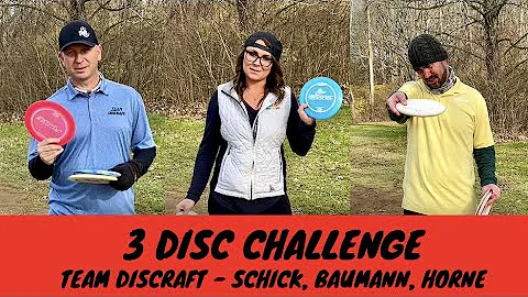 3 Disc Challenge with Team Discraft Members: Schic...