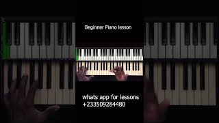 Beginner piano lesson 9