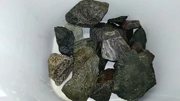 Мойка камней для бани