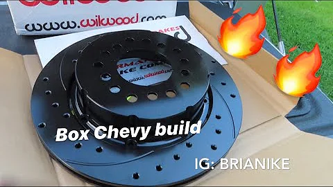 THE WILWOOD REAR DISC BRAKE KIT FROM QUICK PERFORMANCE IS IN!!!