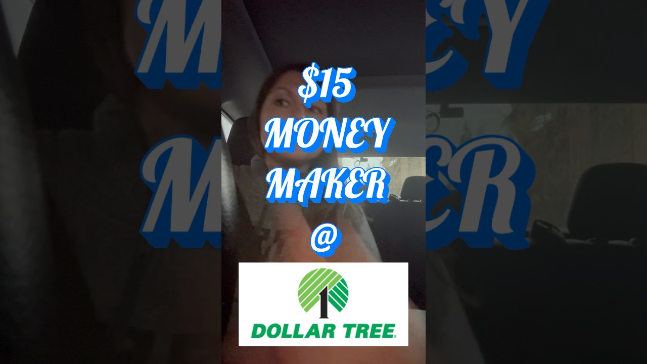 $15 MONEY MAKER @ DOLLAR TREE! RUN!! 