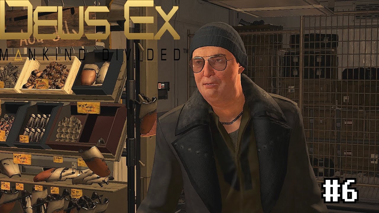 Shady Bastards |  Deus Ex: Mankind Divided Part 6