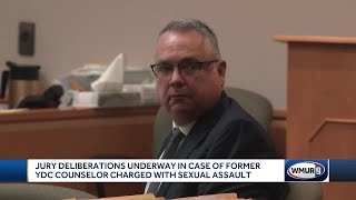 Jury deliberations underway in case of former YDC counselor charged with sexual assault