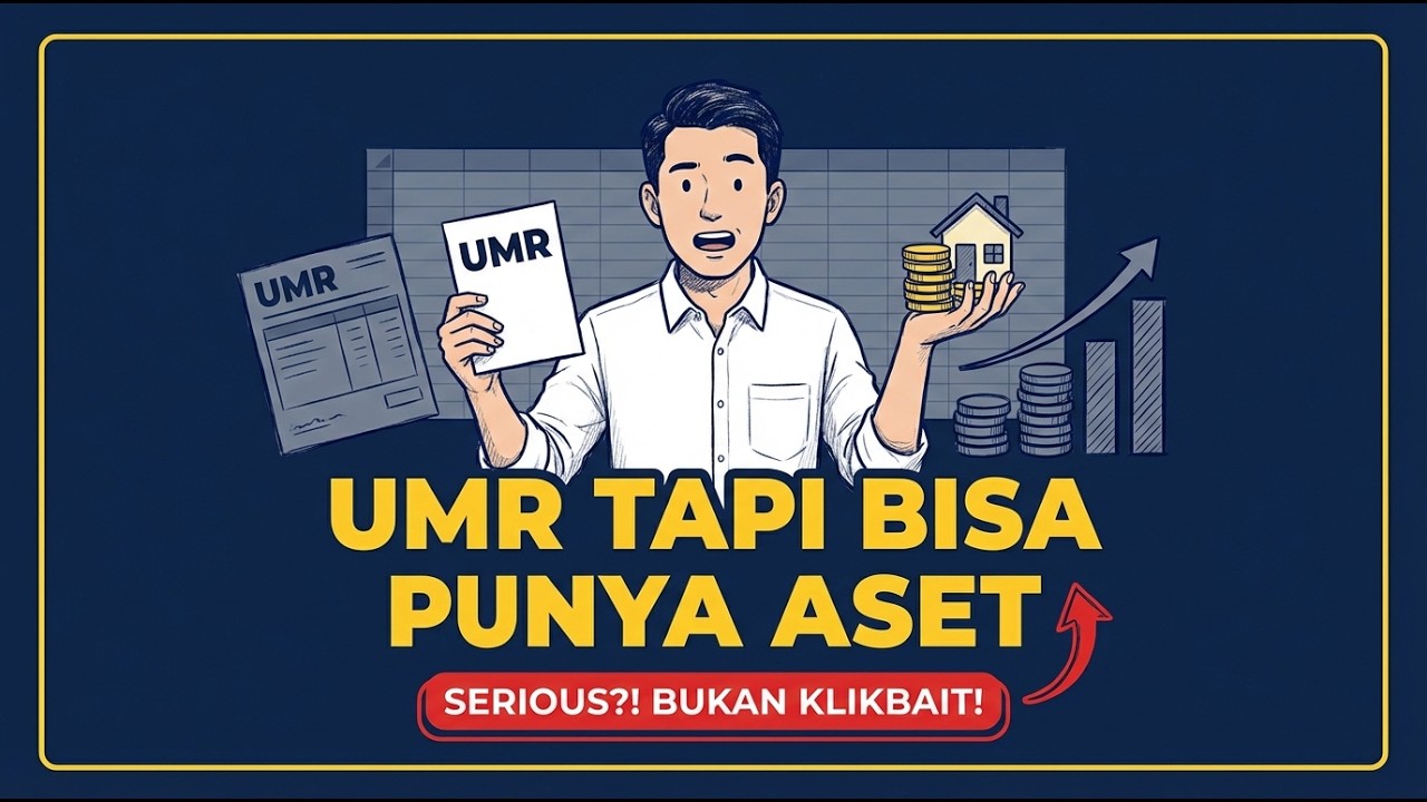 GAJI UMR BISA PUNYA ASET? SIMULASI BUDGETING 50/30/20 YANG REALISTIS DAN MASUK AKAL !
