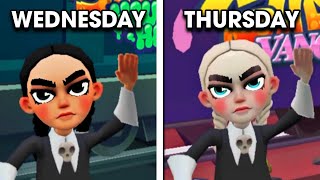 💀 Wednesday vs. Thursday | Subway Surfers