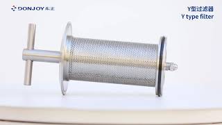 Celebrity Stainless Steel Y Type Clamped Strainer Filter for Food Industry Wealth