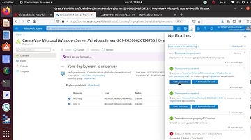 AZ 900 Microsoft Azure Fundamentals  Create a virtual network - Test ICMP connection, configure VNET
