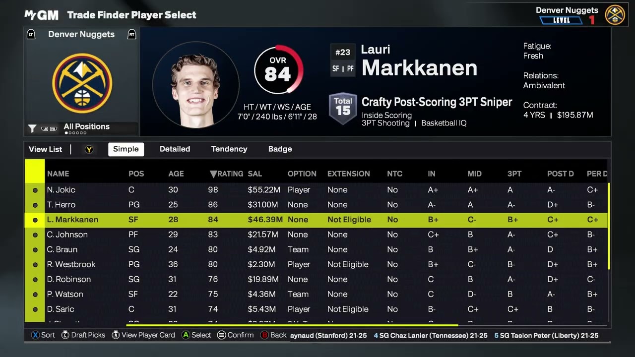 NBA 2K26 MYGM Part 16