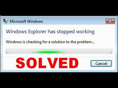 Fix Exe Has Stopped Working Or Windows Explorer Has Stopped