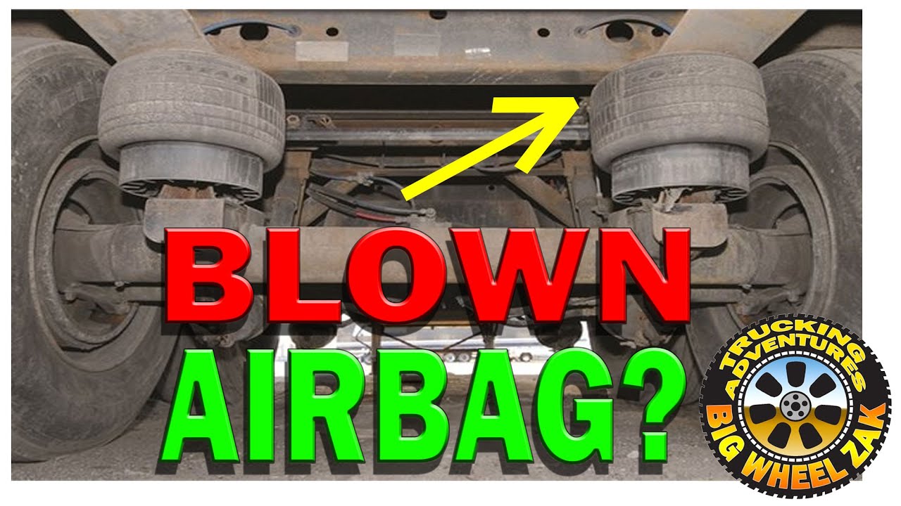 HGV | Me and a BLOWN Airbag | Trucking with Big Wheel Zak - YouTube