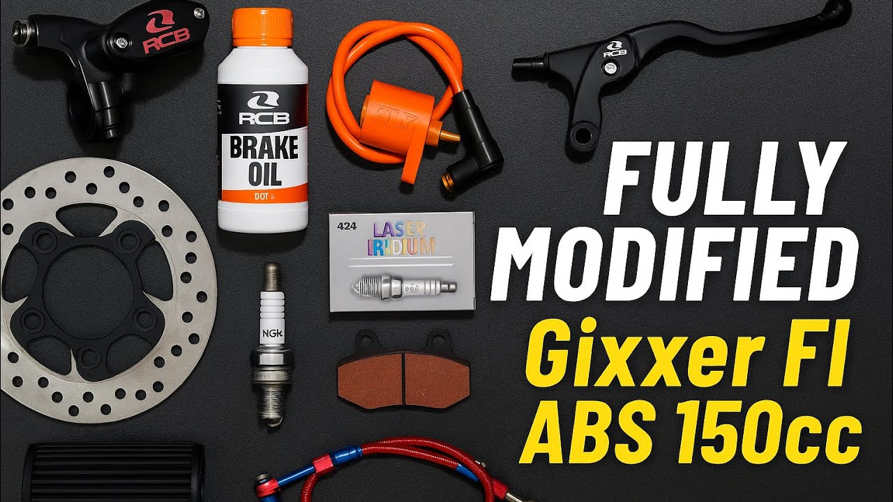 Gixxer FI ABS 150cc Fully Modified | Premium Aftermarket Parts Installed 🔧 🔥