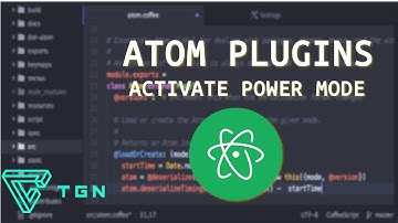 Atom Editor de Código - Activate Power Mode - Atom Plugins