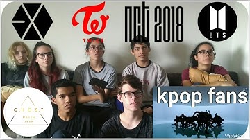 [REACT] Non-kpop fans react to (BTS, NCT, EXO and TWICE) | GHOST
