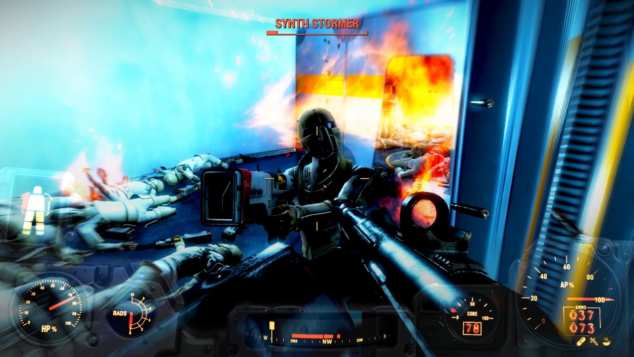 Fallout 4 Institute Swarm of Synths YouTube