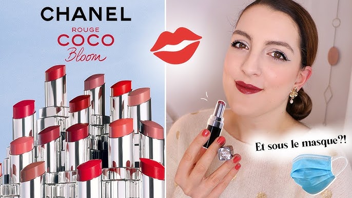 NEW CHANEL ROUGE COCO BLOOM LIPSTICK UNBOXING & REVIEW! 