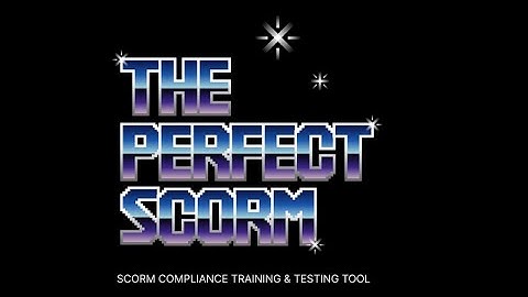 THE PERFECT SCORM - A testing tool for scorm based modules