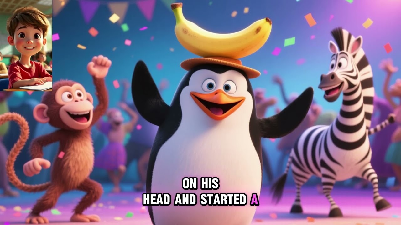 🦁🐘 FUNNY ZOO STORY SERIES  🟢 EPISODE 1: “The Banana Trouble”