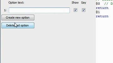 How to use AGS Part 31 (Dialogs 1 - Monkey Island Style)