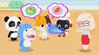 Baby Panda's Healthy Diet - How To Get a Balanced Diet, Learn Good Daily Habits - Babybus Game Video screenshot 3