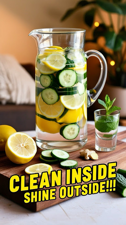 3 Manfaat Utama Air Lemon dan Mentimun | Resep Air Sederhana Ini Memiliki Manfaat Kesehatan yang BESAR